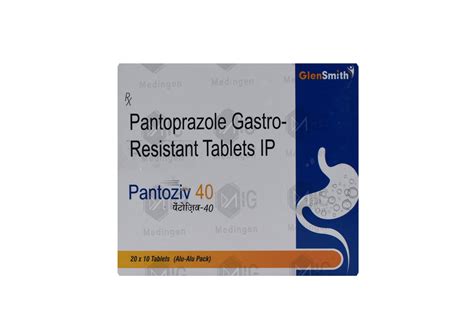 Pantoziv 40mg Tablet : Uses, Benefits, Side Effects & Price
