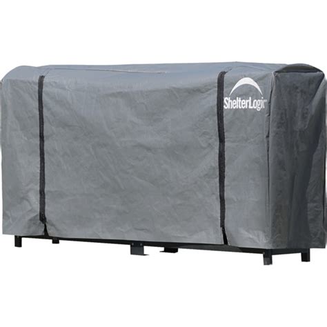 ShelterLogic 99.16-in L x 14.2-in W x 49.5-in H Polyester Firewood ...