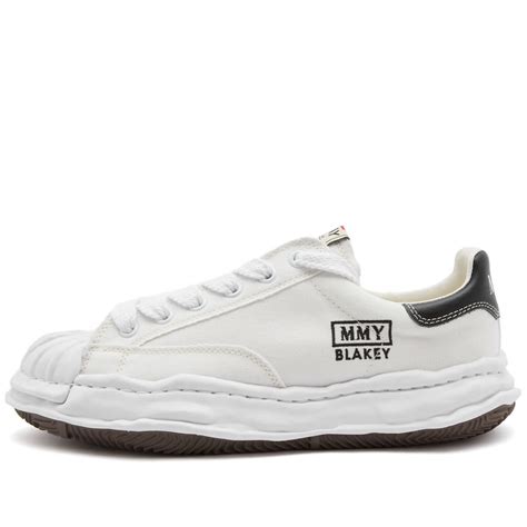 Maison MIHARA YASUHIRO Blakey Low Original Sole Canvas Sneak White ...