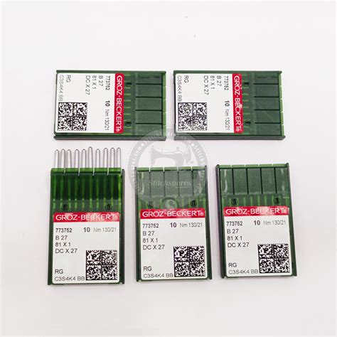 #773752 DCX27 Nm 130/21 Groz Beckert Sewing Machine Needle ...