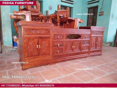 Luxury Wooden Sofa Set L Shape Sofa Set With Center Table Small Living ...