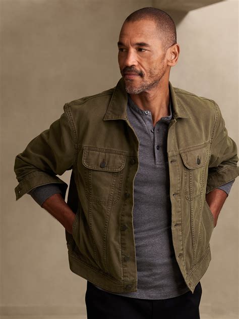 Gap Canvas Military Jacket