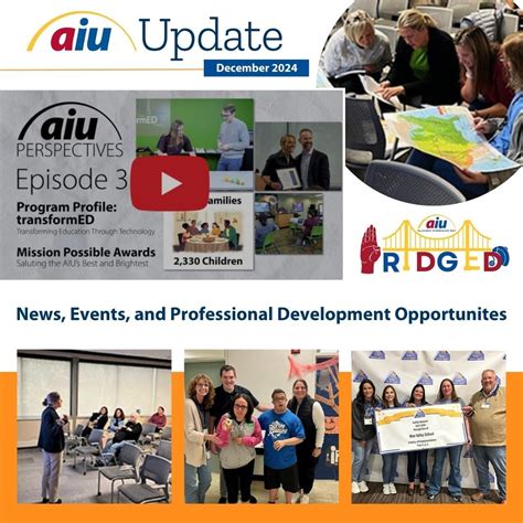 AIU Update: December 2024 | Allegheny Intermediate Unit