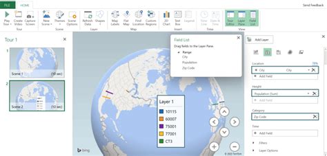 Image result for Excel 3D Maps Tutorial
