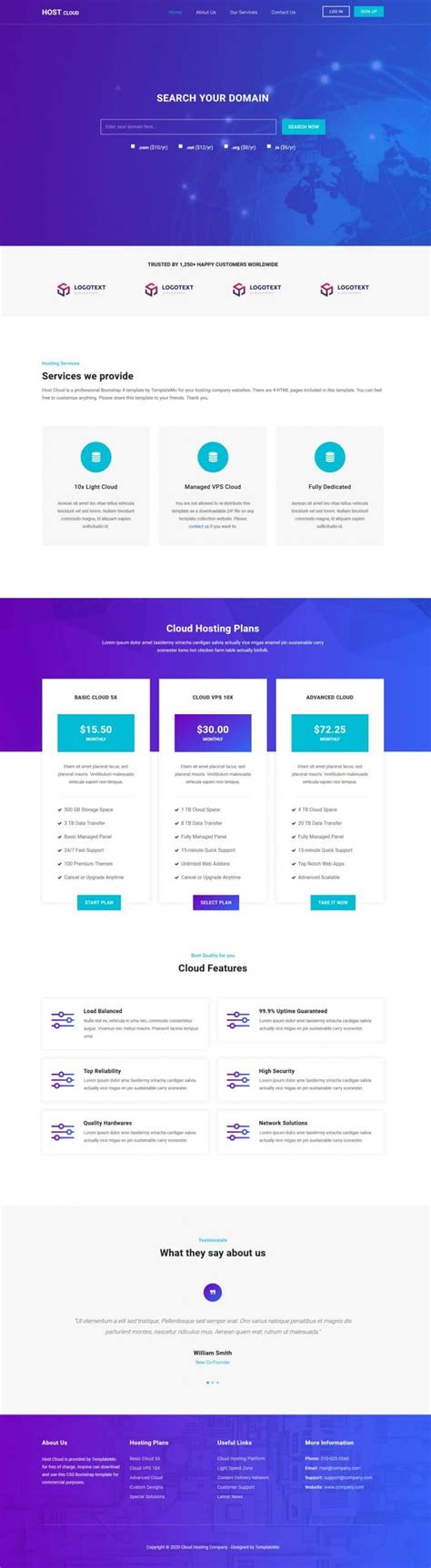 Image result for HTML Website Host