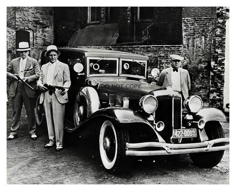AL CAPONES 1928 BULLETPROOF CADILLAC CAR GANGSTER 8X10 B&W PHOTO | eBay