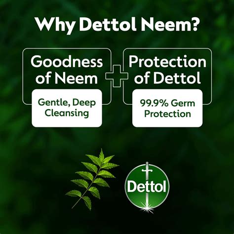Buy DETTOL NEEM BATHING SOAP BAR WITH PURE NEEM OIL 75G Online & Get ...