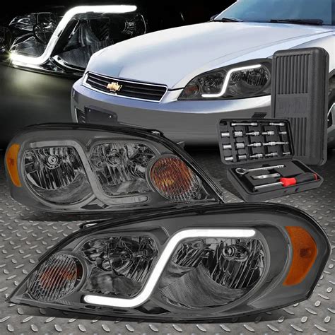 06-16 Chevy Impala Limited Led Drl Smoked Amber Corner Headlights+Tool – Dynamic Performance Tuning