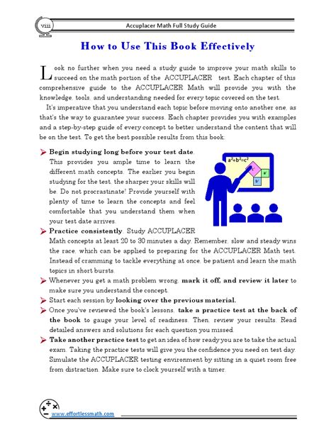 Image result for Accuplacer Math Study Guide