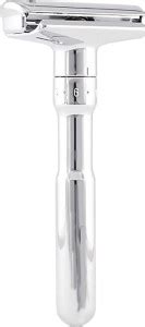 Merkur Futur Adjustable Safety Razor 701 Shiny Chrome German Double ...