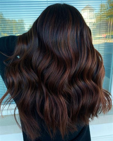 Chocolate brown highlights – Artofit