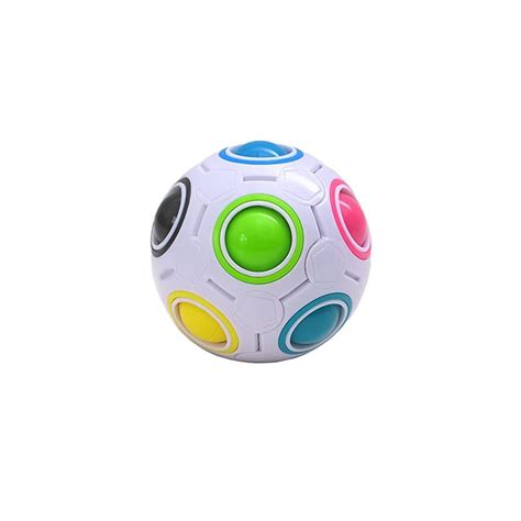 Buy Genchi Magic Rainbow Ball Sensory Puzzle Ball Fidget Toys Cube Game ...