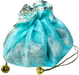 minimal affairs Potli Pack of 10 Potli Cyan - Price in India | Flipkart.com