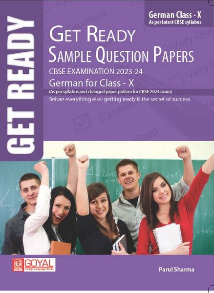 Get Ready German Sample Question Papers For Class-X | Goyalpublishers