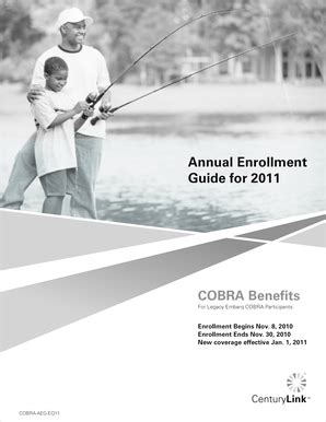 Fillable Online Annual Enrollment Guide for 2011 COBRA Benefits ...