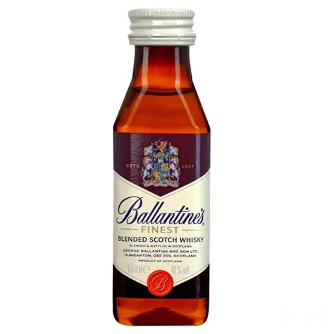 Ballantine’s Finest 40% Vol. 50ml | Greek Deli Goods - Premium Snacks ...