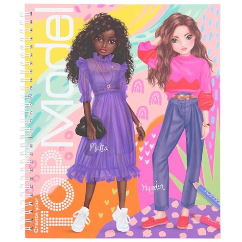 Image result for Top Model Colouring Book