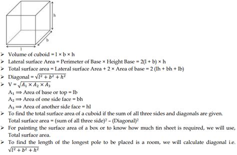 Mensuration Formulas in Maths for 2D and 3D Shapes, PDF Available