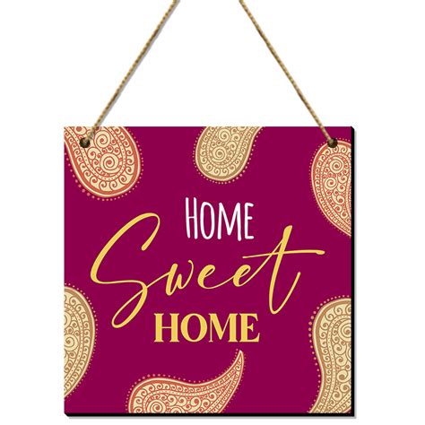 Welcome to our Home Wall Hangings for Wall Decoration - MDF Wood Wall ...