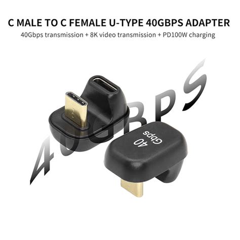 TECPHILE CA35, 180 Degree Type C To Type C Adapter | Concept Kart