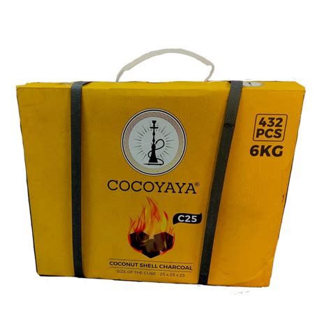 PUFF SMART Coconut Charcoal (6kg) 432pcs : Amazon.in: Home & Kitchen