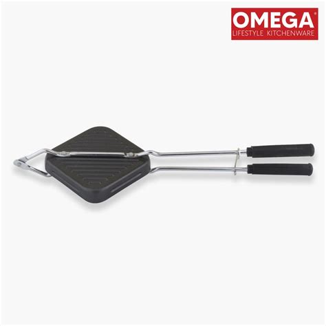 Buy OMEGA Non-Stick Aluminium Grill Toaster from Omega at just INR 1205.0