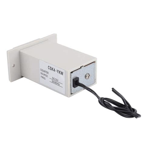 Pulse Counter, CSK4-YKW 4 Digits 0-9999 Industrial Totalizer Mechanical ...
