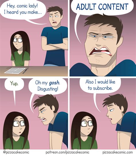 Disgusting : u/Pizzacakecomic