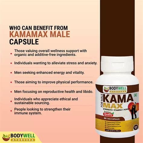KamaMax Male Capsules, Benefits, Ingredients, Uses, Reviews, Price and ...