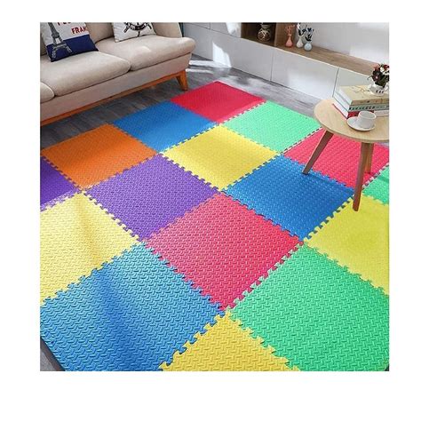 REZNOR 12mm Grid EVA Foam Interlocking Floor Tiles Mats, 44% OFF