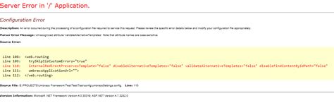 Server Error in Application Solution 的图像结果