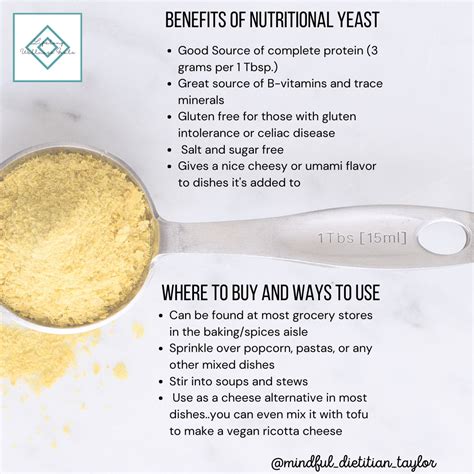 Nutritional Yeast — Lifelong Wellness Goals