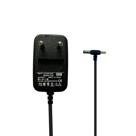 Upix 6V 1A SMPS Power Adapter (with DC & Sony Pin), Power Supply AC ...