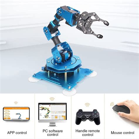 xArm 1S Programmable Intelligent Robotic Arm Complete Kit with Powerfu
