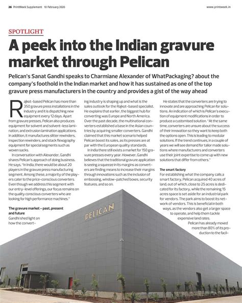 Pelican Rotoflex: 30+ Years of Flexible Packaging Mastery.