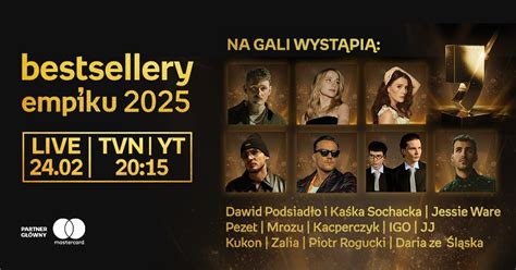 Bestsellery Empiku 2025, Online event, Warsaw, Poland, 24 February 2026 ...