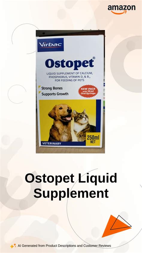 Watch Ostopet Liquid Supplement on Amazon Live