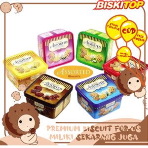 Jual BISKITOP - PVC Aneka rasa Ember Kotak 370Gr Biskuit Lebaran Murah ...