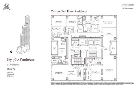 Penthouse Floor Plan Penthouse | 4 Bed Apartment | Lux 13