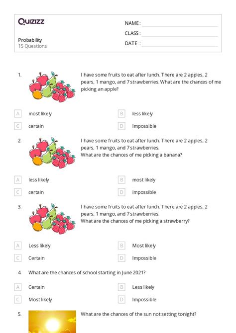 50+ Probability of Compound Events worksheets on Quizizz | Free & Printable