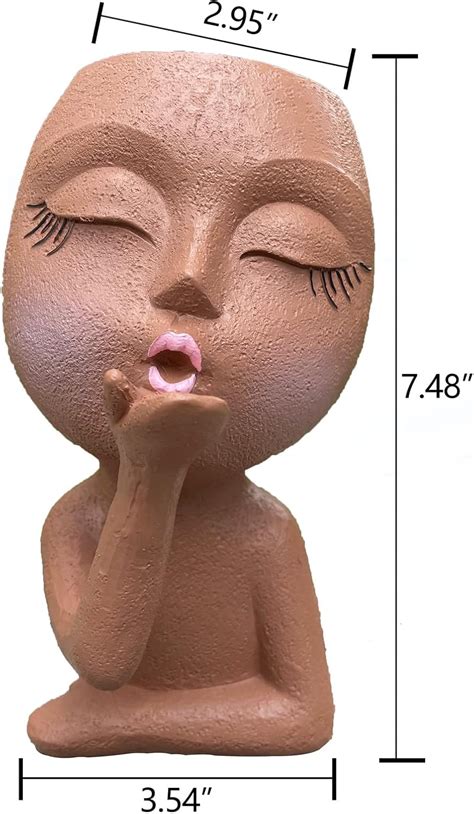 Besoamo Face Planter Pots, Unique Face Flower Pots India | Ubuy