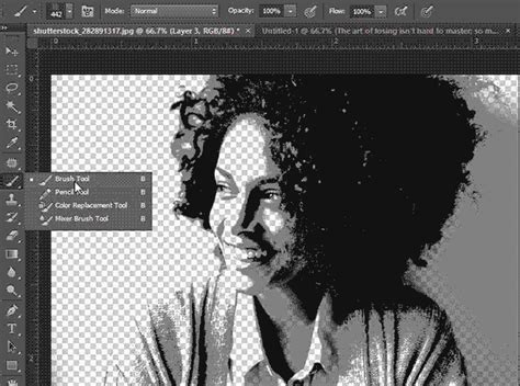 Typography Portrait Tutorial Photoshop 的图像结果