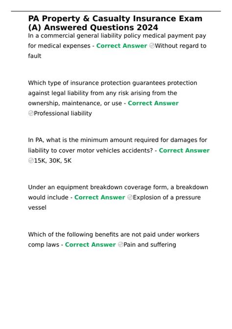 Image result for PA Life Insurance Exam