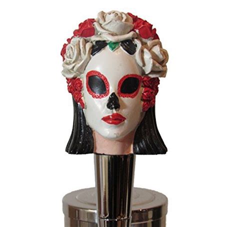 Kool Collectibles White Flower Day of The Dead Calavera Sports Bar Beer ...