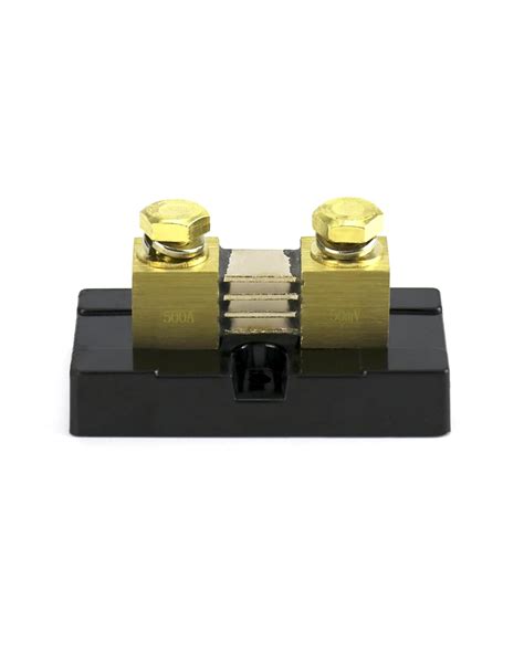 Buy QWORK 500A 50mV Ammeter Shunt Ampere Electric DC Digital Shunt ...