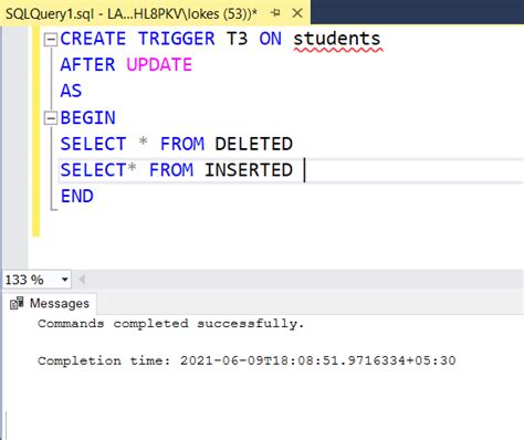 Image result for Magic Tables in SQL Server