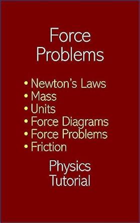 Force problems: Physics Tutorial eBook : Pack, Brian: Amazon.in: Kindle ...