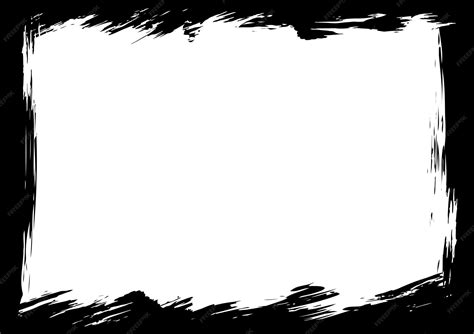 Abstract grunge texture background rough edge frame distressed border ...