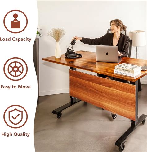 Goakwwuz Folding Conference Table Rectangle Meeting Seminar India | Ubuy