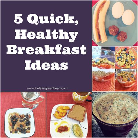 Quick And Easy Breakfast Ideas Healthy at Douglas Wilder blog